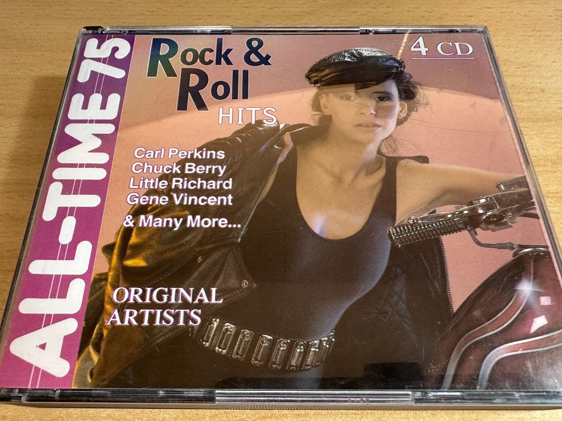 CDs: Various – 75 All Time Rock And Roll Hits - 4 CD – Gebraucht aus Rikon im Tösstal von Alpenmutz