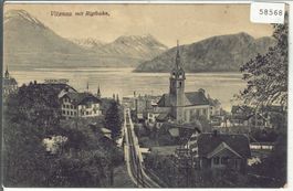 Vitznau mit Rigibahn