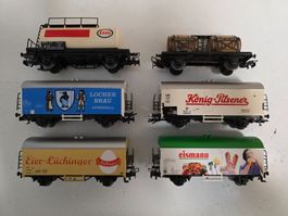 Märklin 6 wagons dès 1.-fr