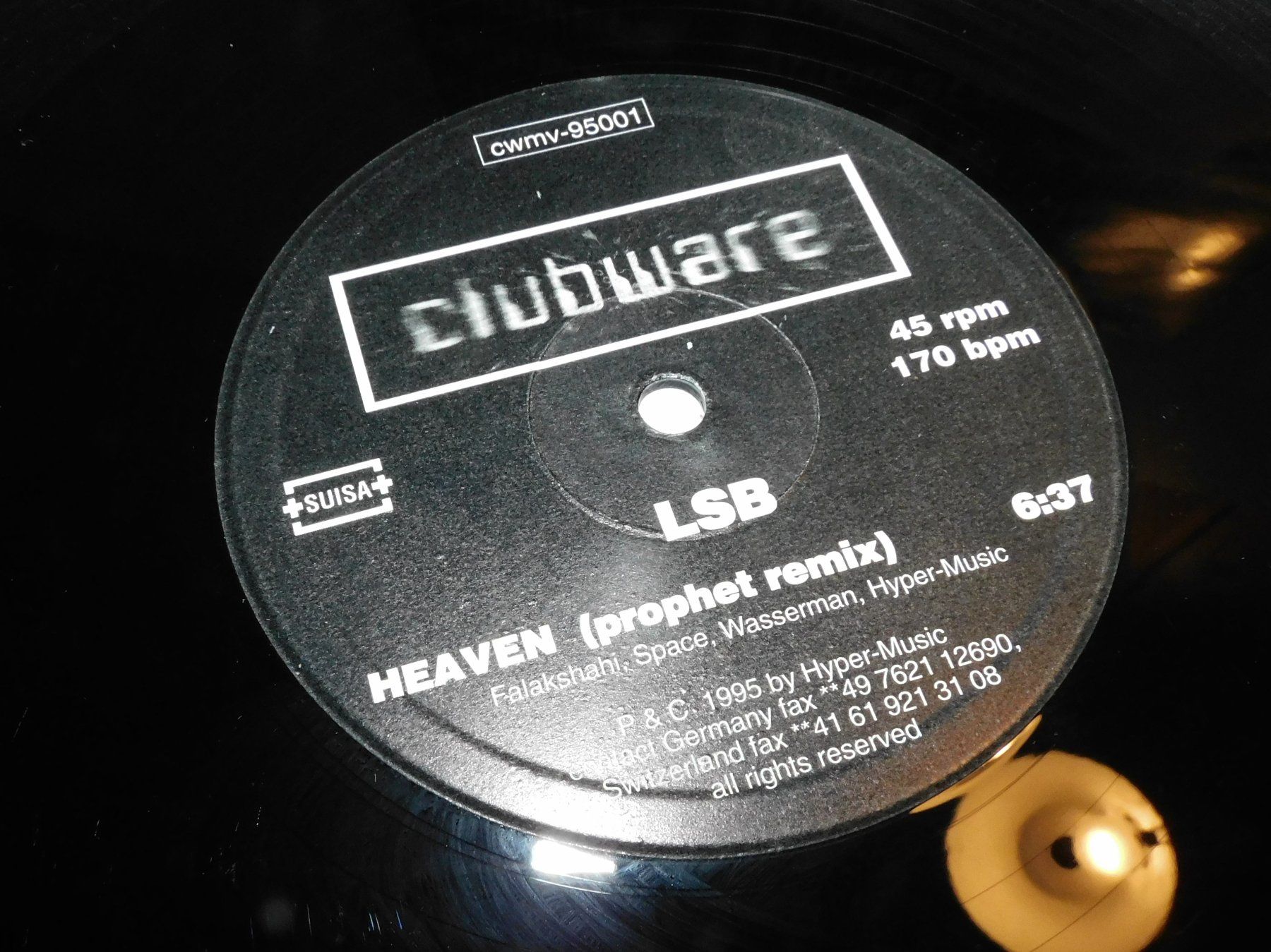 Schallplatten: LP Schallplatte Heaven Prophet Remix  - Trance House Techno – Gebraucht aus Sursee von 76 1