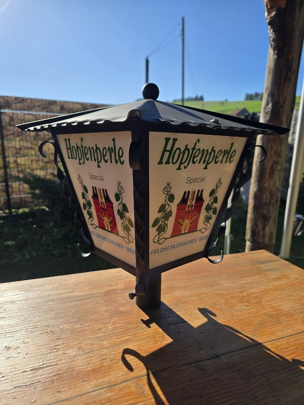 Lampen: Feldschlösschen Laterne/Lampe – Gebraucht aus Burgistein von maia13