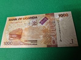 Banknoten Uganda 2022