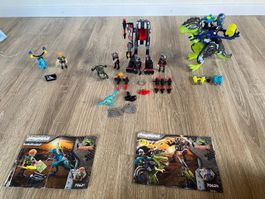 PLAYMOBIL Dino Rise Mega-Set: 6 Sets, T-Rex & Roboter