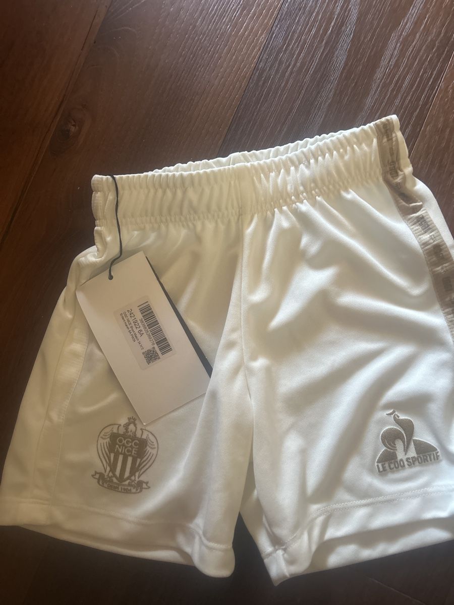 Le Coq Sportif Pantaloni: Fussballhose 110/116 OGC Nice – Nuovo e nell'imballaggio originale da Maloja venduto da liv_5gzx