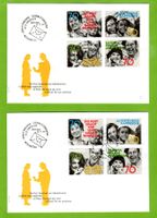 1997 FDC Die Post näher kommen Einzel 1x ET-Voll / 1x normal