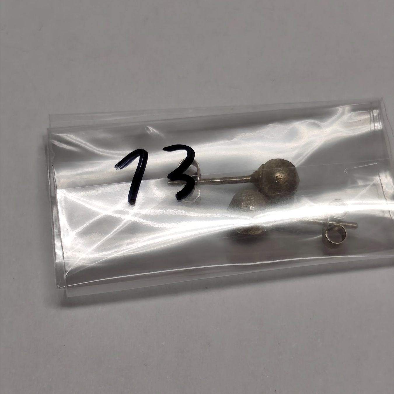 Orecchini pendenti & Orecchini a lobo: Vintage Silver silber Stud Earrings Boucles d'Oreilles #A4 – Usato da Châtelaine venduto da Tropic.Watch2 5