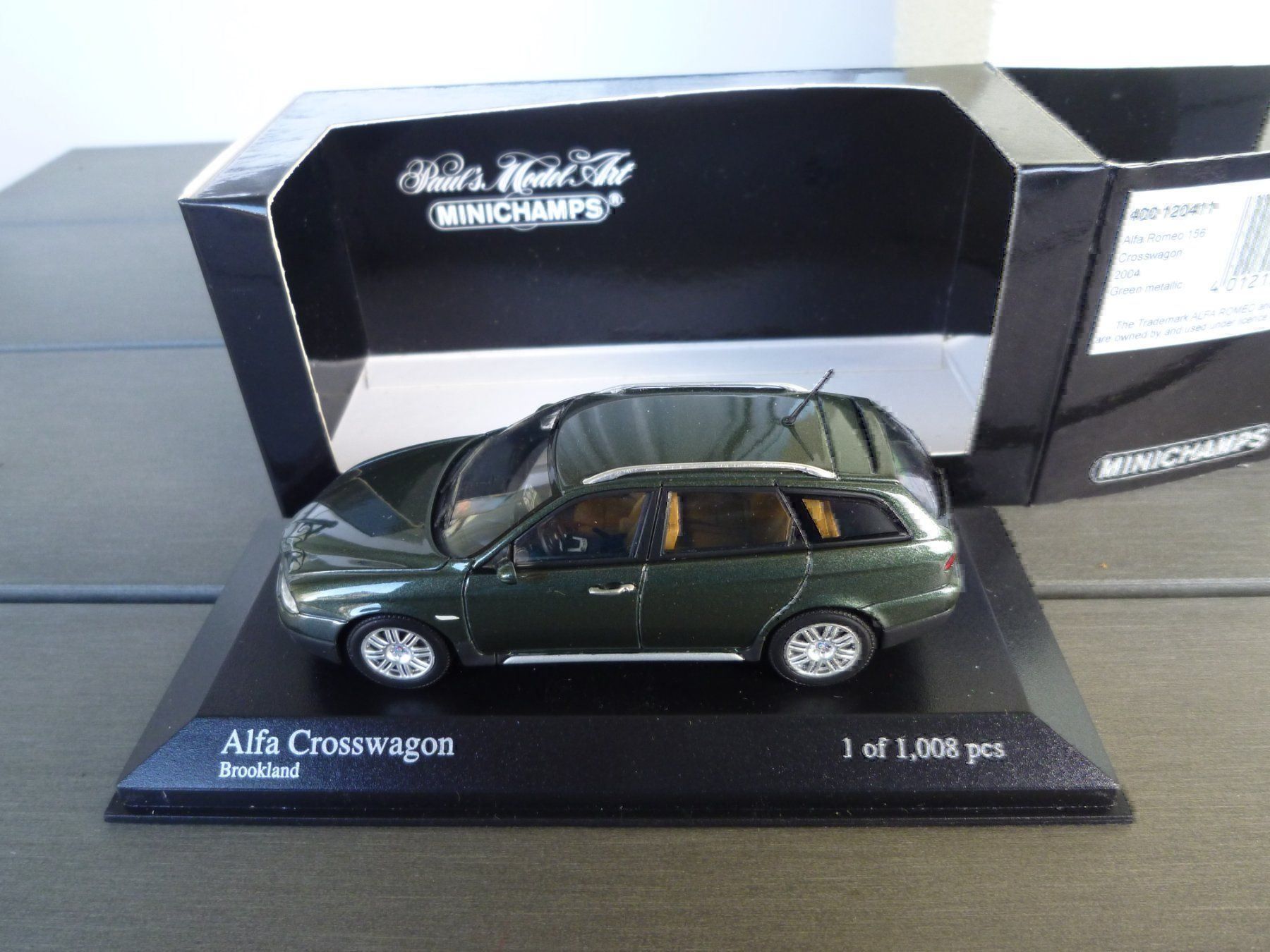 Minichamps Modellini d'auto: Alfa Romeo 156 Crosswagon (2004) – Nuovo e nell'imballaggio originale da Flawil venduto da Imperiosud 1