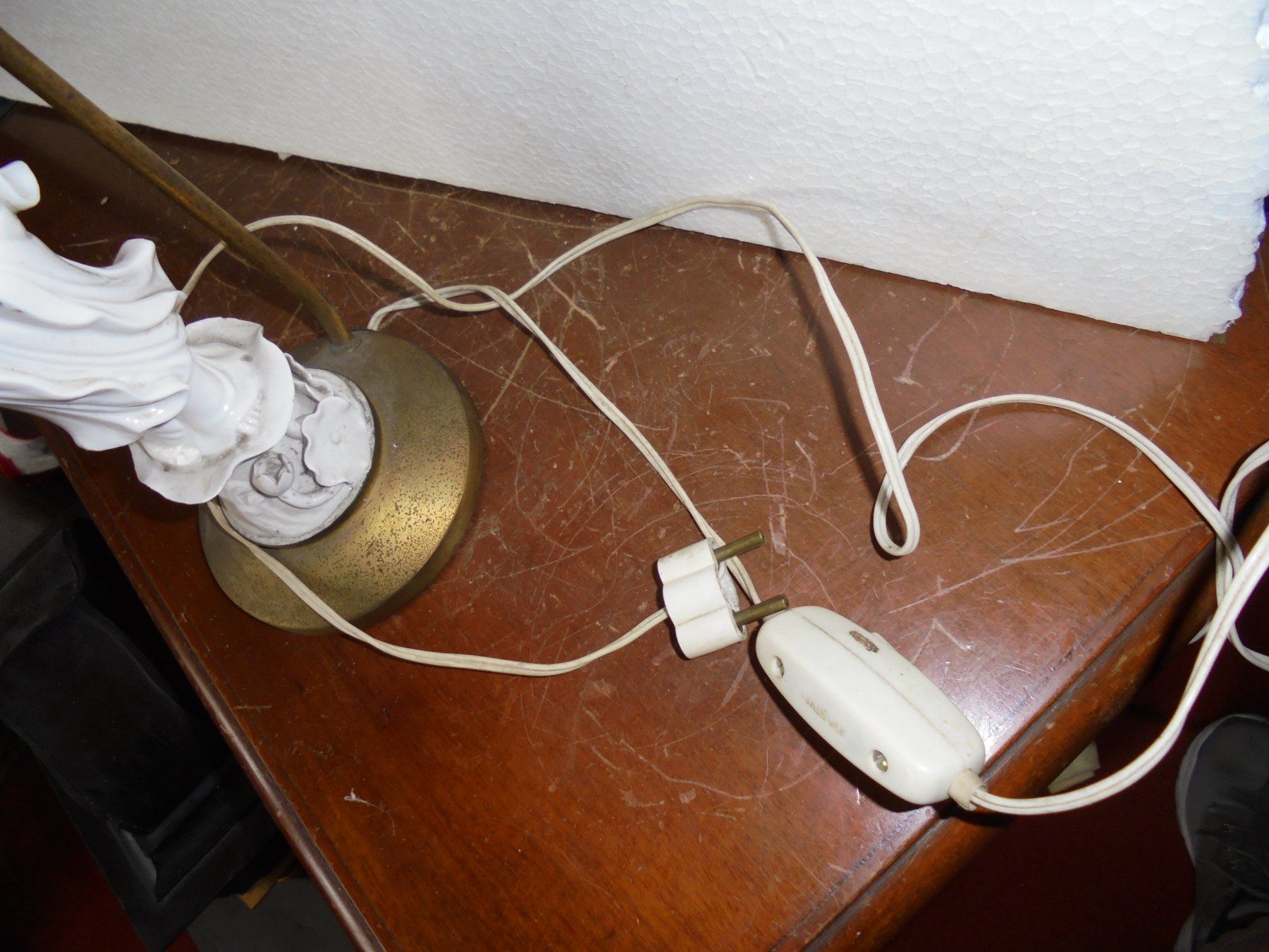 Lampade: Alte Tischlampe, ca. 1930.40 – Usato da Camorino venduto da Hunpete 9