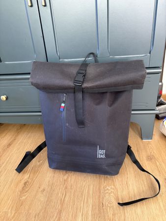 Got Bag Rolltop Lite Schwarz Rucksack