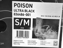 Nitro Poison Snowboardbindung Ultra Black Grösse S/M