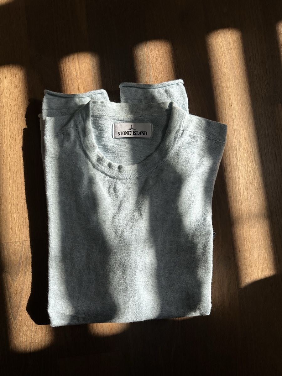 Stone Island Maglioni & Felpe: Stone Island Pullover in Hellblau – Usato da Bad Ragaz venduto da Fischer_17