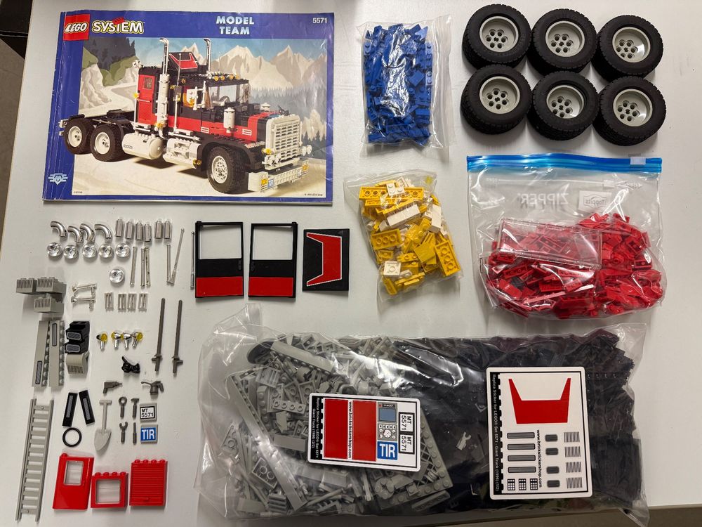 RAR Lego System 5571 Model Team GIANT TRUCK (Gebraucht) in Burgdorf für ...