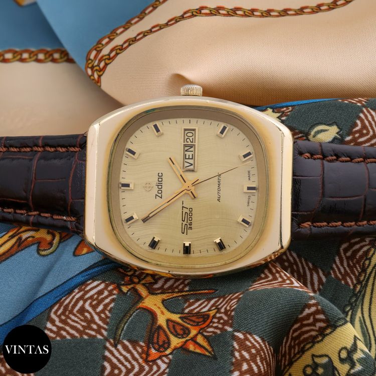 Zodiac Orologi: Vintage Zodiac SST 36000 Automatic – Usato da Zürich venduto da Vintas 1
