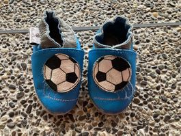 Lederfinkli Fussball, Gr. 0-6 Monate (ca. 16/17)