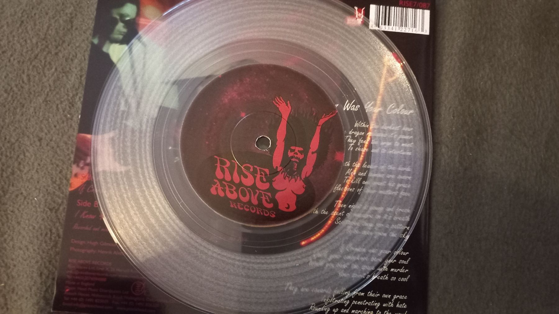 Schallplatten: Witchcraft - If Crimson...Clear. "7 Vinyl DOOM METAL – Gebraucht aus Olten von Donatello1984 2