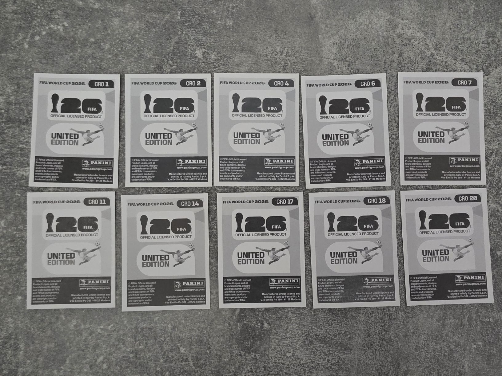 Panini Sammelbilder & Trading cards: Panini WM 2026- Team Kroatien – Gebraucht aus St. Gallen von Shelly__x3 1