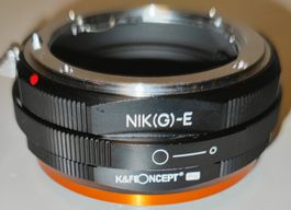 K&F Concept Lens Adapter NIK(G)-NEX PRO 20