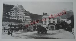 Graubünden St. Moritz Bahnhof anno dazumal