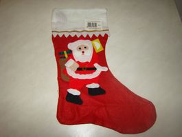 1 Samichlaussack, St. Nikolaus, Weihnachtsmann Stiefel Filz