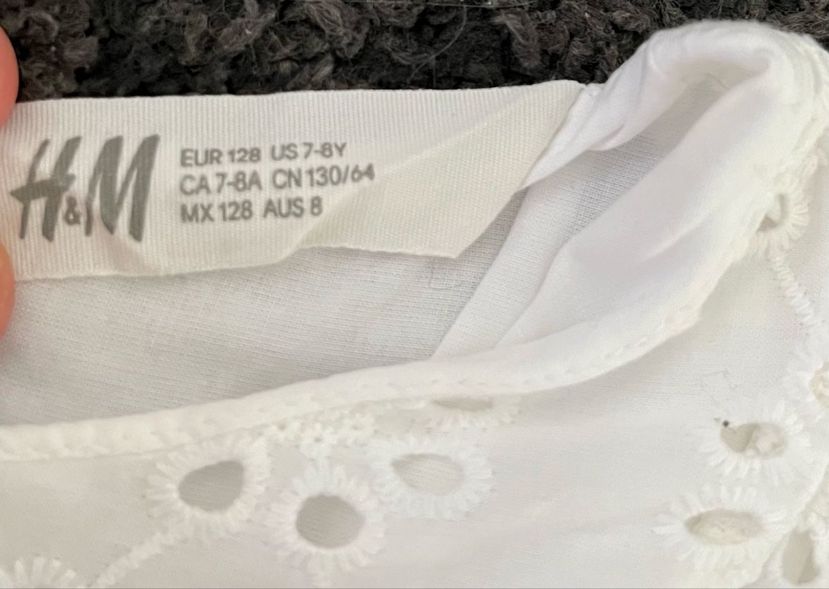 H&M Vestiti & Gonne: Süsses Sommerkleid Gr. 128 – Usato da Lenzburg venduto da Suppechaschper 2