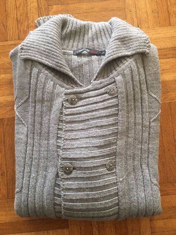Pull Fille Pink Republic Gris étincelant – Taille 14, Manches Longues, Occasion