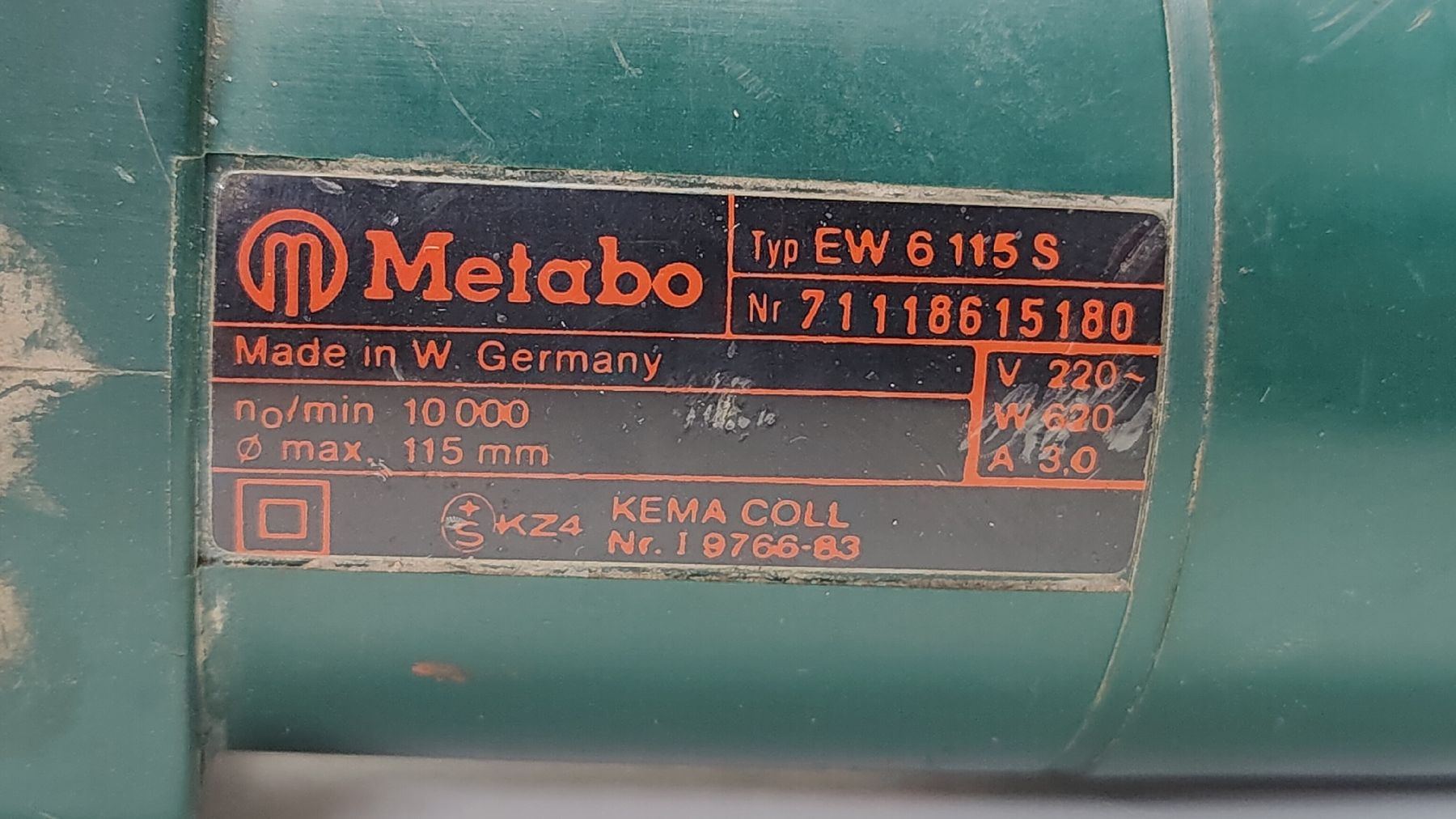 Metabo Schleifen & Polieren: Metabo Winkelschleifer (L26) – Gebraucht aus Neuenhof von bro_9zsg 4
