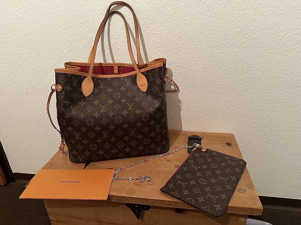 Louis Vuitton Borse da donna: Louis Vuitton Neverfull MM mit Quittung – Usato da Seuzach venduto da Delfin200