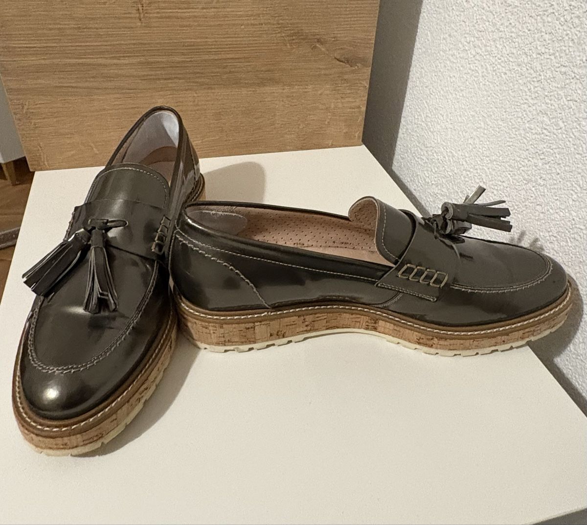 Scarpe da donna: Pertini Damen Loafer Grösse 39, schwarz – Usato da Bern venduto da klav