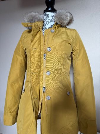 WOOLRICH John Rich & Bros. Daunen Parka senfgelb Gr. XS