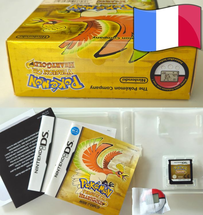 Pokémon Version Or HeartGold Avec Pokewalker (Nintendo DS) | Kaufen Auf ...