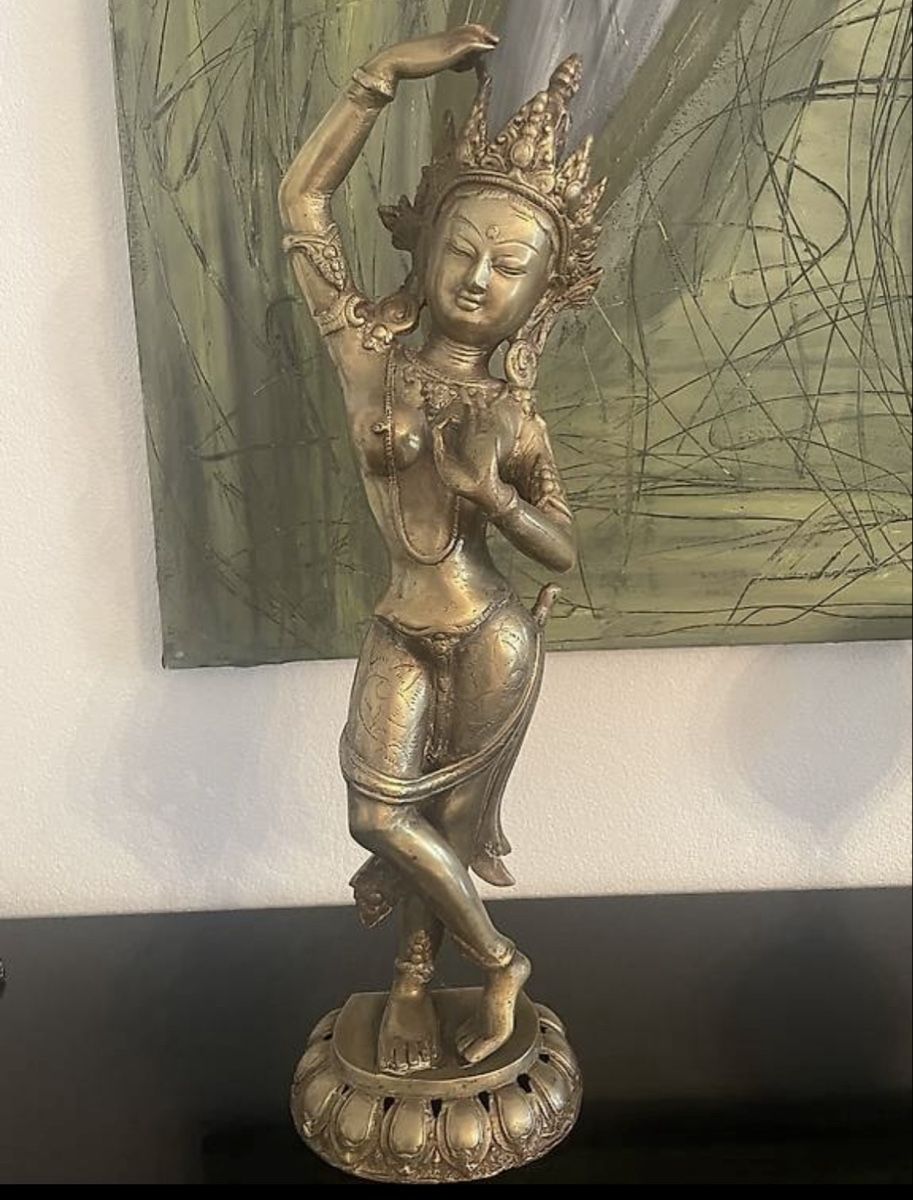 Figurines: Buddha Tara aus Bronze 55 cm  – D'occasion à Lausen par artehome 3