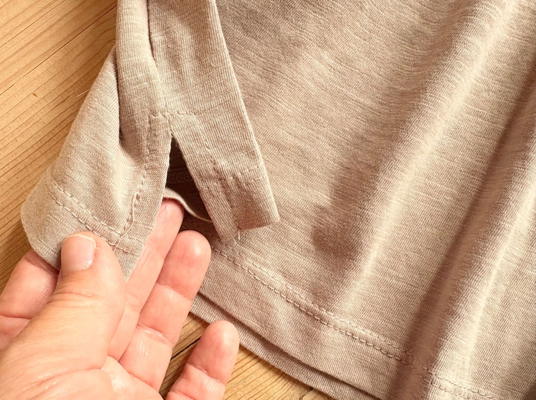 T-shirt: Shirt/Top Chicorée hellbeige melliert,luftig/leicht,Gr.M.NEU – Nuovo (secondo la descrizione) da Siblingen venduto da Vany_McDougall 4
