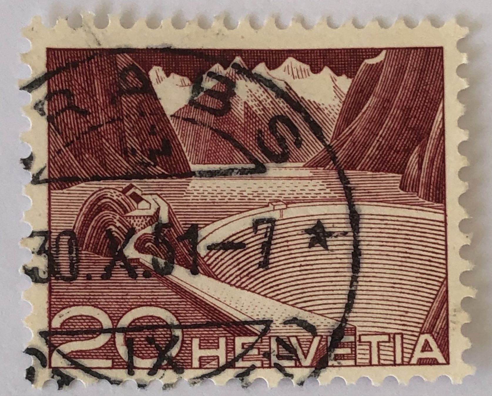Tutti i francobolli: Nr.301 A mit Vollstempel  – Usato da Aarau venduto da Billa007