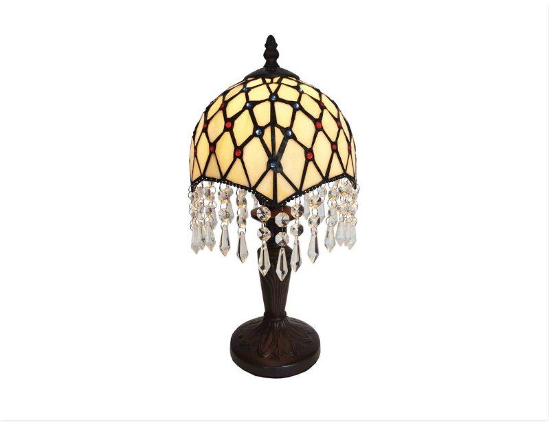 Tiffany & Co. Lampen: Wunderschöne Tiffany-Tischlampe mit Kristallen – Gebraucht aus EMMETTEN von pfi_cbg5