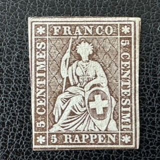 Tutti i francobolli: Strubel 22G/22B4, ungebraucht – Nuovo (secondo la descrizione) da Stallikon venduto da HILDECH1