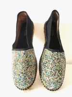 GUESS Espadrilles Glitzersteinchen neu ungetragen, Gr. 40/41