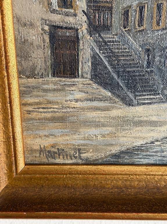 Gemälde: Tableau Ancienne Maison Bernoise Lausanne – Gebraucht aus Preverenges von mih_vqg5 1