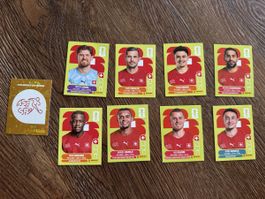Panini WM 2026 SUI 1,SUI2,SUI4,SUI5,SUI6,SUI10,SUU11,SUI18