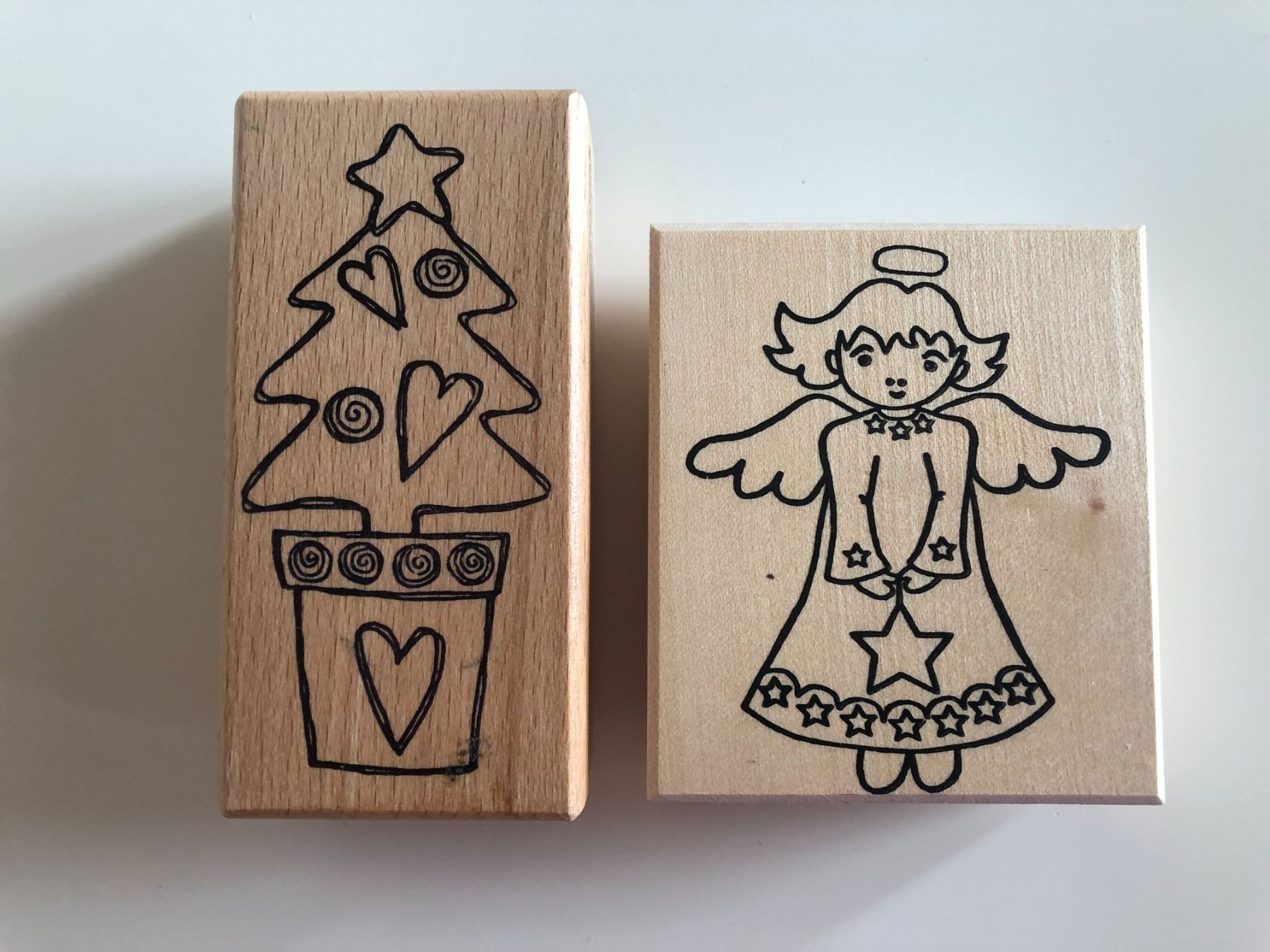 Tampons: Holzstempel, 5 verschiedene – D'occasion à Bassersdorf par sammelfloh 4