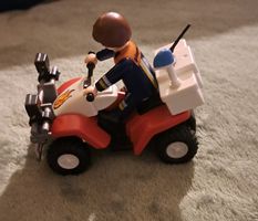 Playmobil Feuerwehr Quad mit Rückzugsmotor