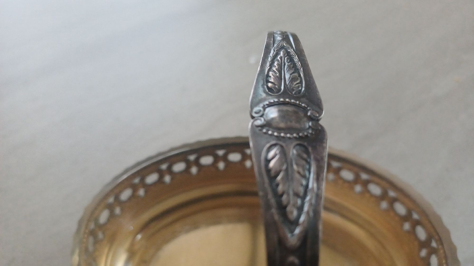 Coupes: Silber Schale mit Glaseinsatz  – D'occasion à Flawil par Naphtali 3