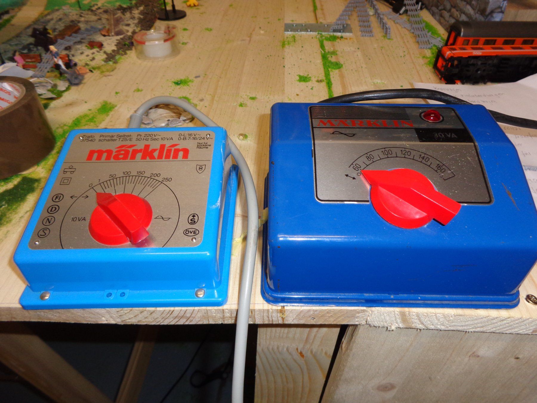 Märklin Modellini di ferrovie: "2 Transformer für Spur HO – Usato da Untersiggenthal venduto da Franz070