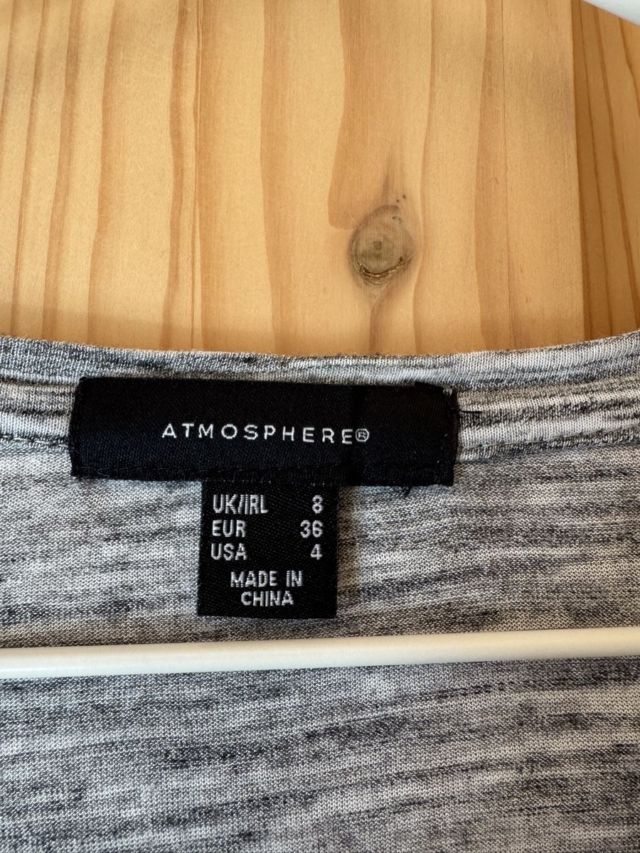 Vestiti: Shirt Kleid Grau Gr. 36 – Usato da Hergiswil NW venduto da kaufe_bei_kaufmann 2