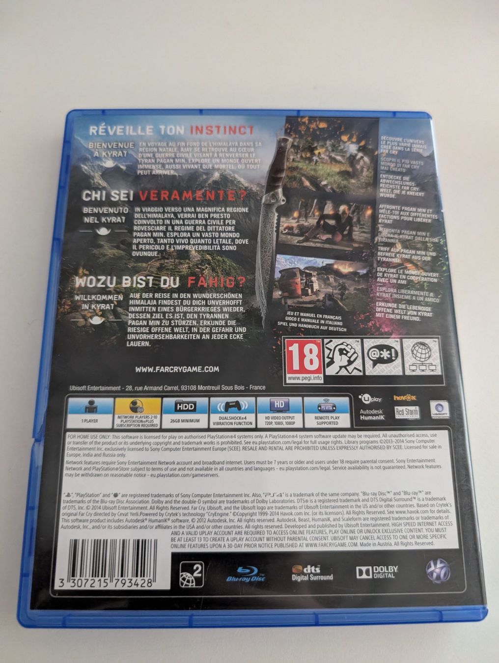 Sony Giochi: Farcry 4 - PS4 Playstation 4 Game – Usato da Hünenberg See venduto da SpecialEditionGaming 1