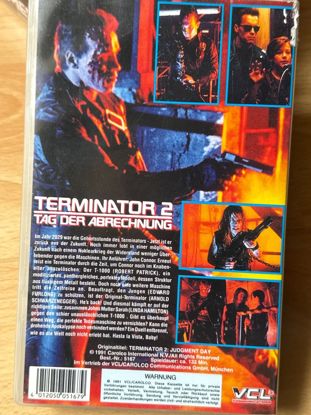 Tutti i VHS: VHS TERMINATOR 2  VERSION  DE – Usato da St imier venduto da sav_bjf9 1