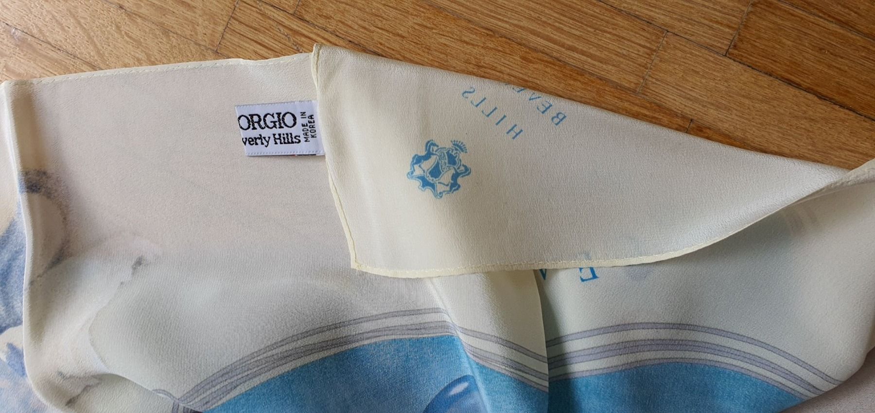 Foulard & Sciarpe: GIORGIO BEVERLY HILLS Seidenschal – Nuovo (secondo la descrizione) da Basel venduto da Kristal4 2