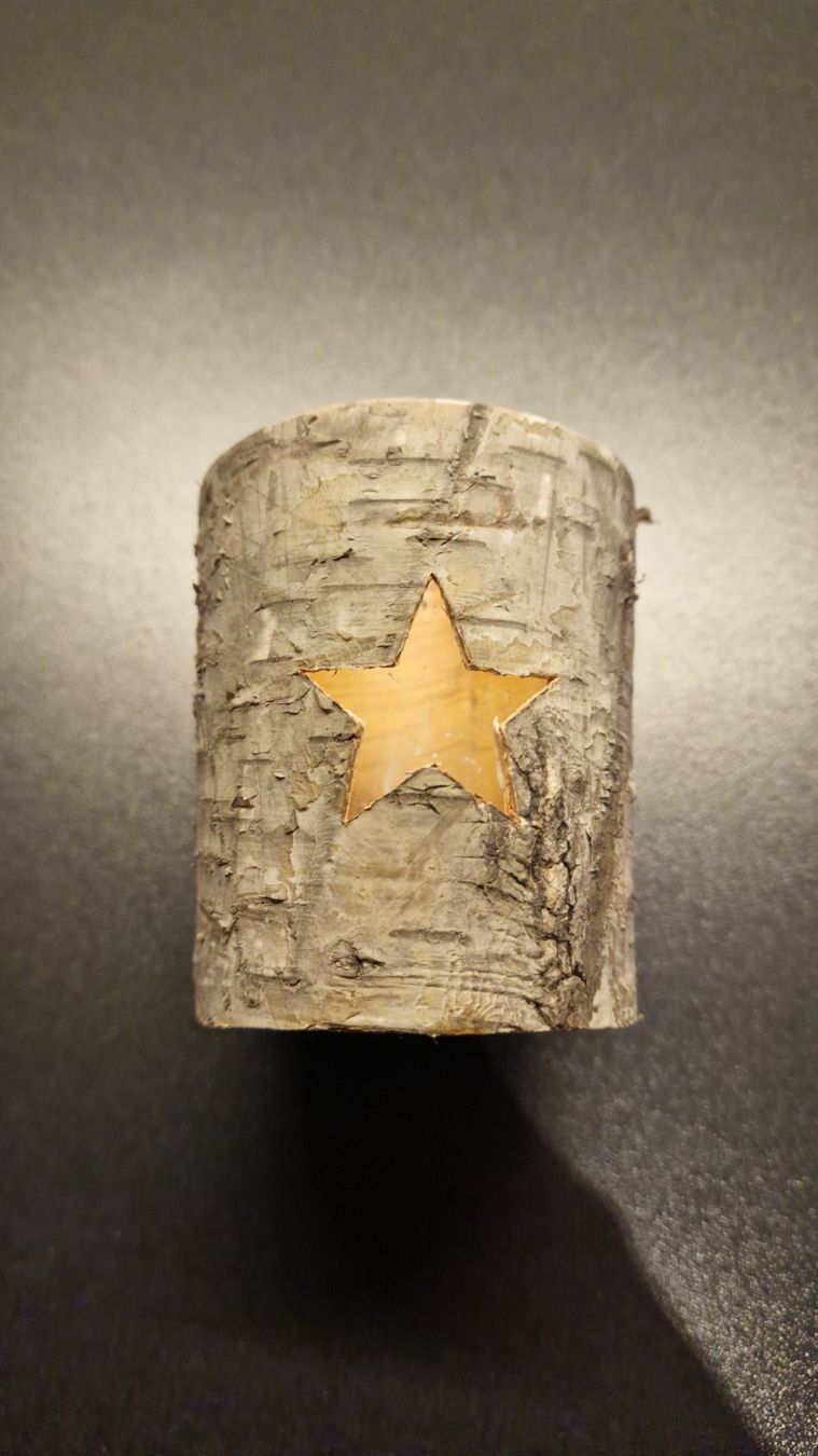 Tutte le decorazioni: Weihnachtsdeko, Windlicht, Teelicht Baumrinde – Nuovo (secondo la descrizione) da Nebikon venduto da Japostyle 1