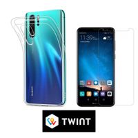 Silikon Hülle + Displayschutz für Huawei  P30 Pro