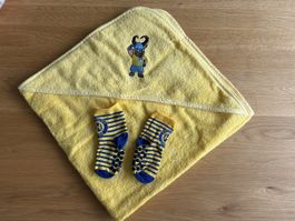 HCD Fanartikel - Kapuzenbadetuch / Söckli