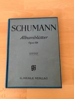 Klaviernoten Schumann Albumblätter Opus 124 (Henle Verlag)